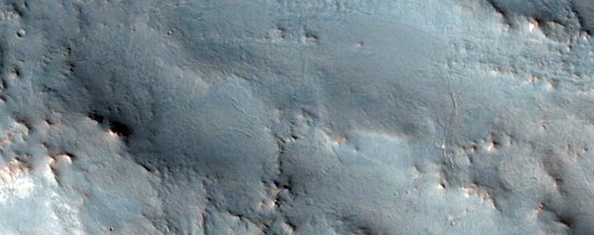 Crater Rim West of Nili Fossae
