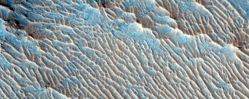 Stratigraphy in Nili Fossae