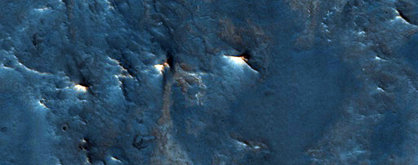 Floor of Mclaughlin Crater