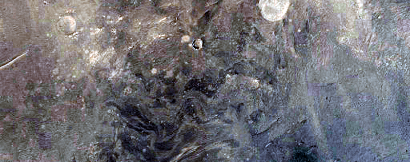 Crater Central Mound in Terra Sabaea