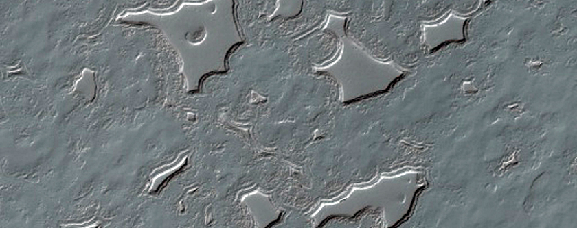South Pole Residual Cap Interannual Change Monitoring