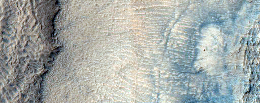 Monitor Slopes of Crater within Arrhenius Crater