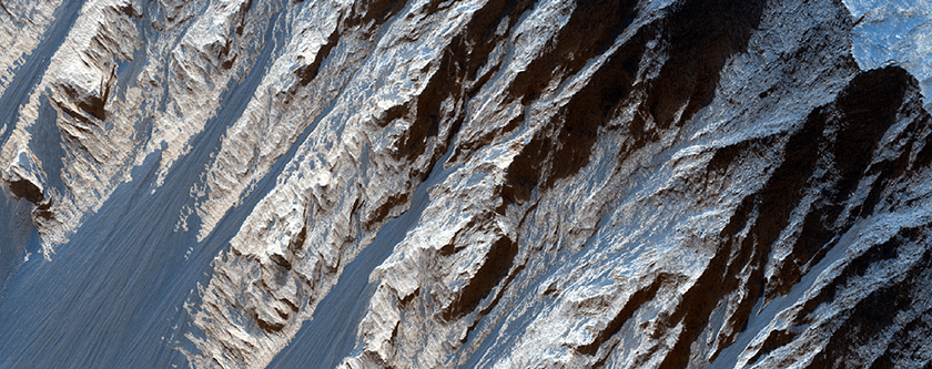 Valles Marineris’teki toprak kayması