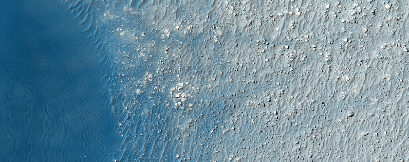 Dunes on Crater Floor