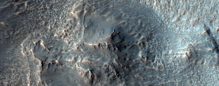Crater in Noachis Terra
