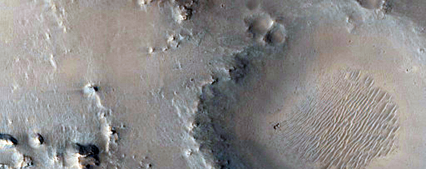 Well-Preserved 6-Kilometer Impact Crater in Terra Cimmeria