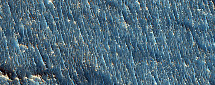 Secondaries From Rayed Crater to the East
