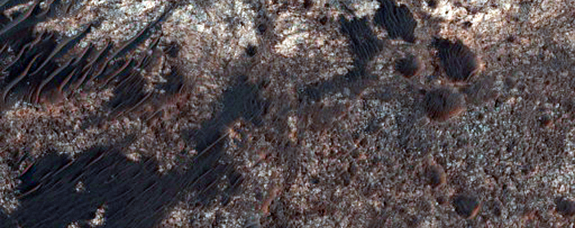 Central Uplift of Impact Crater