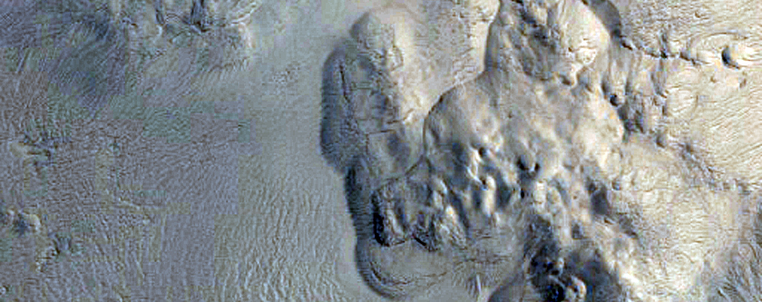 Change Detection in Crater