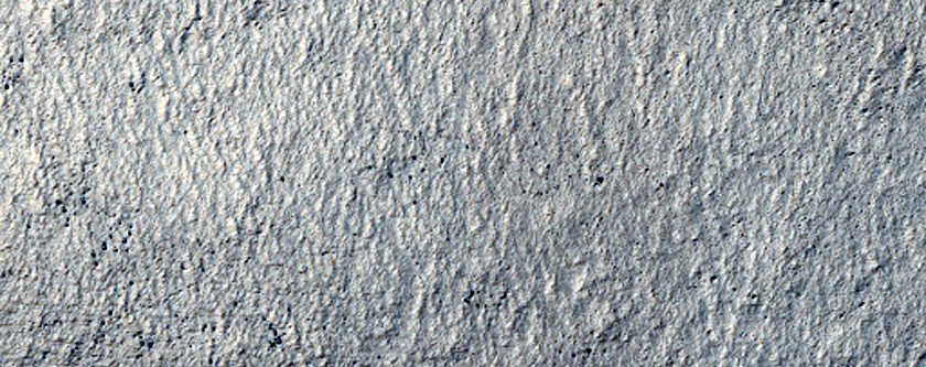 Impact Crater on Thyles Rupes
