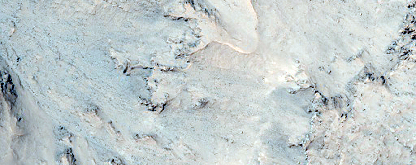 Monitor Slope of Impact Crater