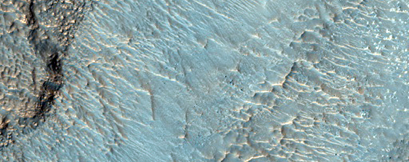 Possible Olivine-Rich Knob in Argyre Region