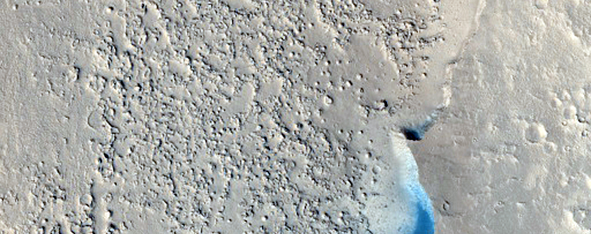 Athabasca Valles Spillover Channel