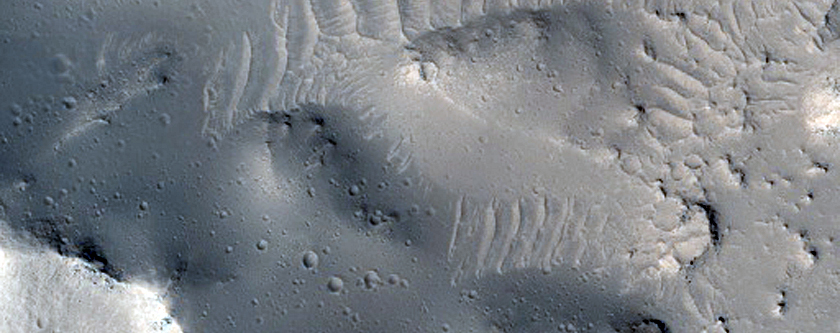 Constriction in Kasei Valles