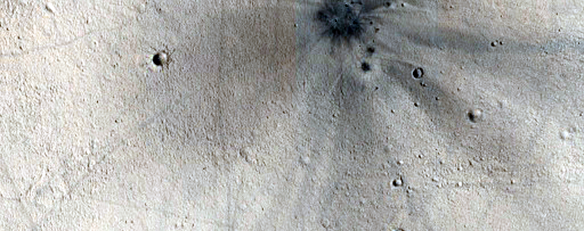 Candidate New Impact Site Formed between December 2007 and March 2011