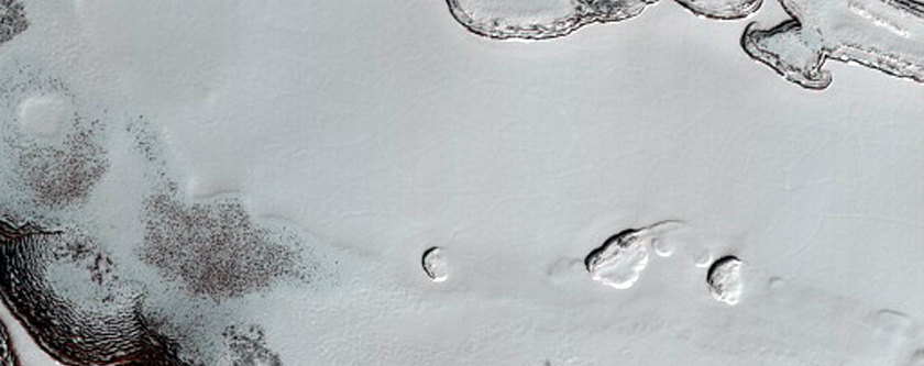 South Pole Residual Cap Interannual Change Monitoring