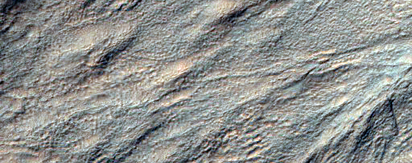 Monitor Gullied Slopes of an Impact Crater