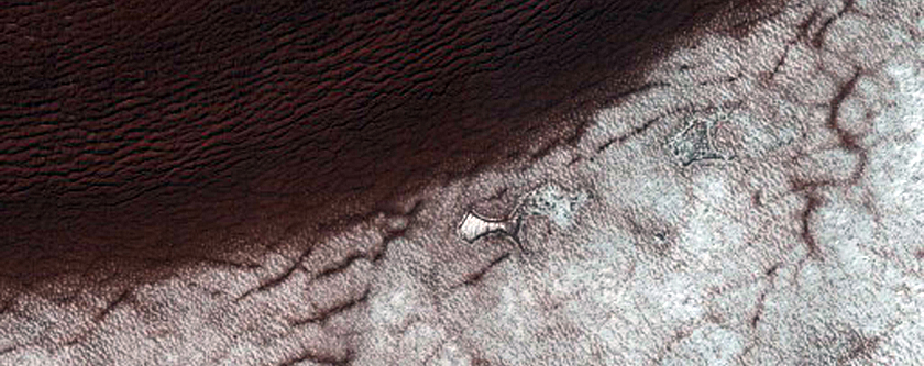 South Pole Residual Cap Interannual Change Monitoring