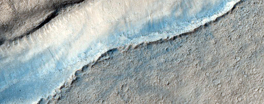 Slope Monitoring in Reull Vallis