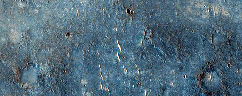 Bright Night Ir Contact in Syrtis Major