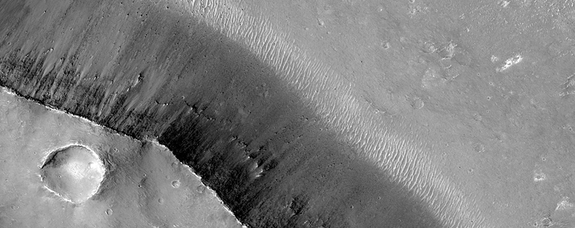 Breach of Crater Where Valley Begins