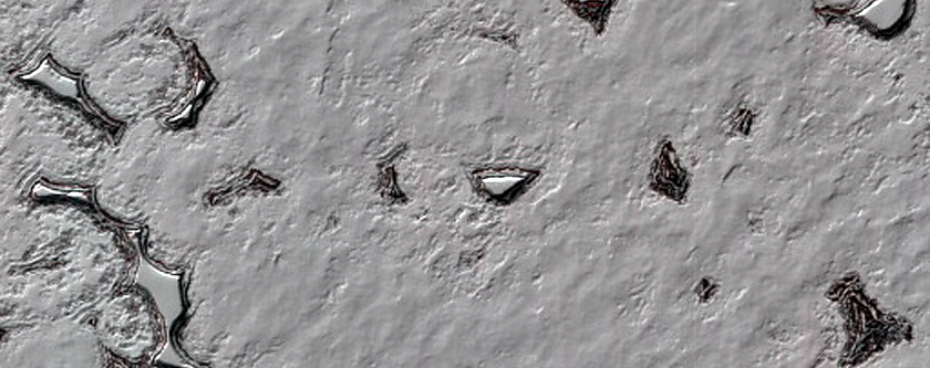 South Pole Residual Cap Interannual Change Monitoring