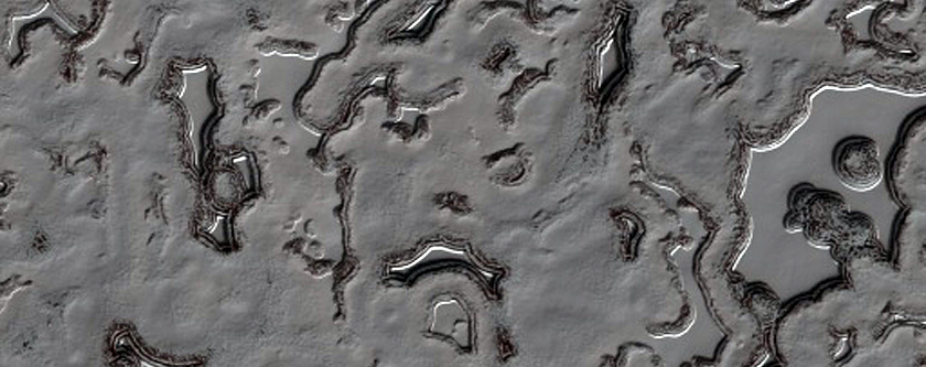 South Pole Residual Cap Interannual Change Monitoring