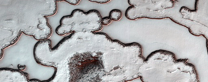 South Pole Residual Cap Interannual Change Monitoring