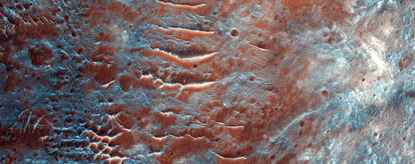 Possible Phyllosilicate-Rich Terrain in Tyrrhena Terra