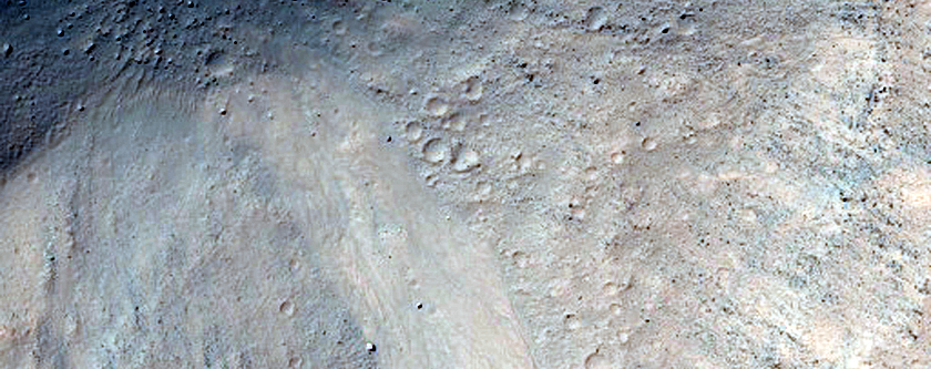 Monitor Slopes in Tivat Crater