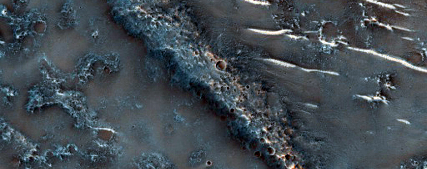 Ridge South of Syrtis Major Planum