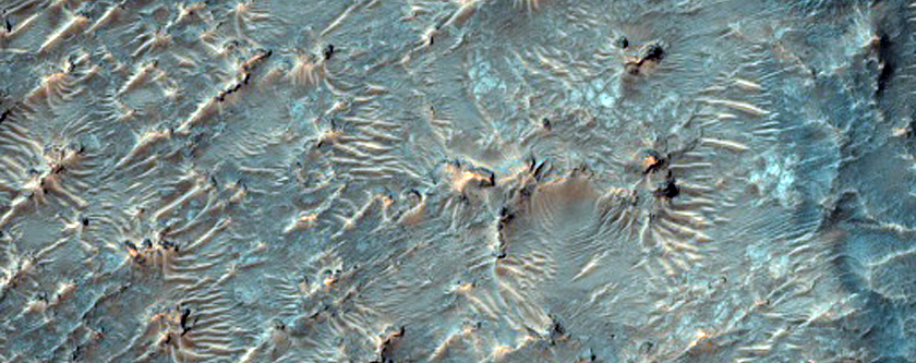 Ridge South of Syrtis Major Planum