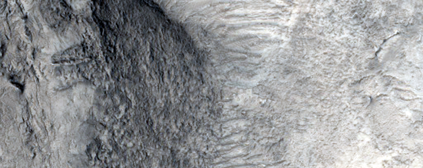 Central Structure of Impact Crater