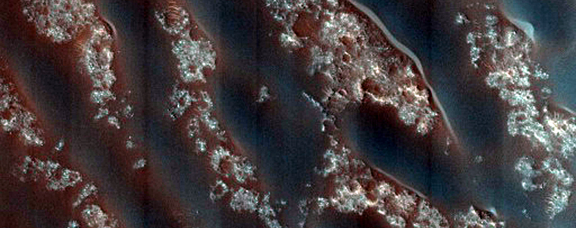 Intra-Crater Dune Changes in Arabia Terra