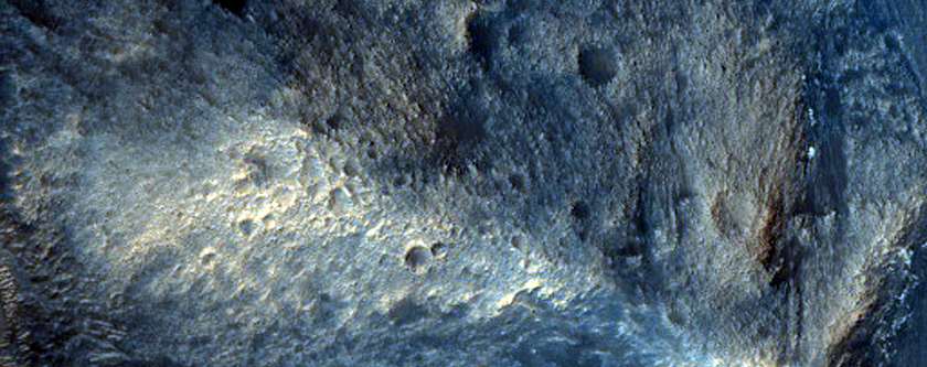 Monitor Slopes in Hebes Chasma