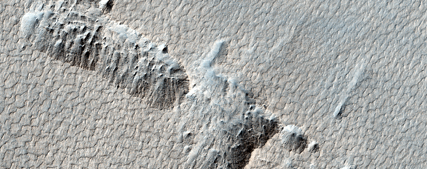 Degraded Surface in Hellas Planitia