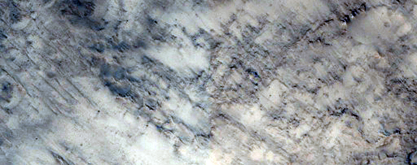 Silinka Vallis Breaching Barsukov Crater