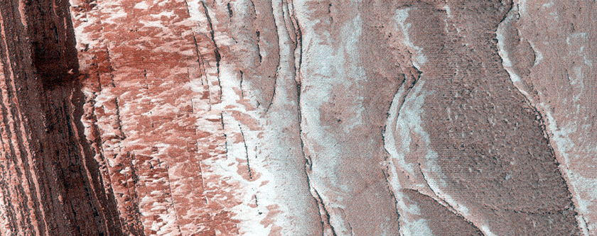 Avalanche Monitoring at Steep North Polar Scarp