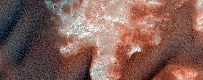 Southeast Herschel Crater Dune Field Change Detection