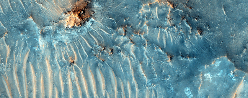 Fans and Dunes in Hargraves Crater