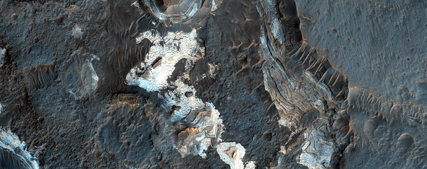 Light-Toned Layered Material in Ladon Valles