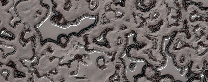 South Pole Residual Cap Interannual Change Monitoring