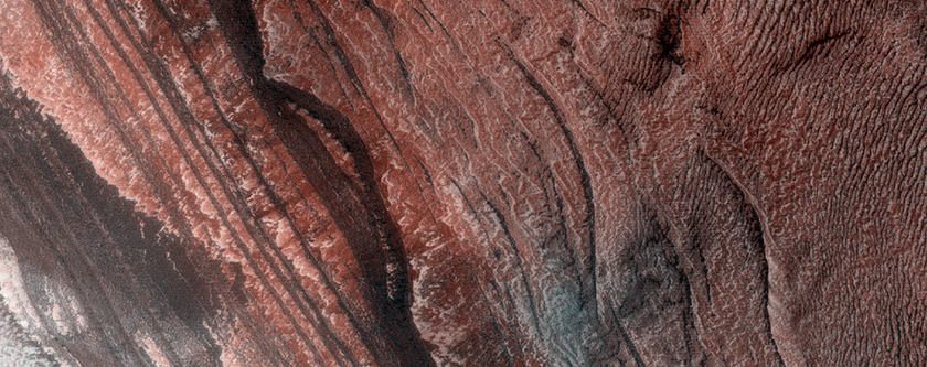 Avalanche Monitoring at Steep North Polar Scarp