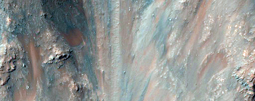 Monitor Slopes in Coprates Chasma