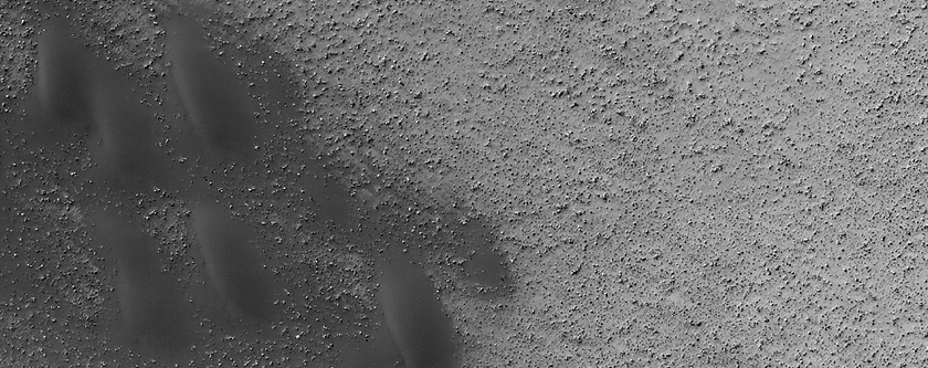 Southern Latitude Intracrater Dunes