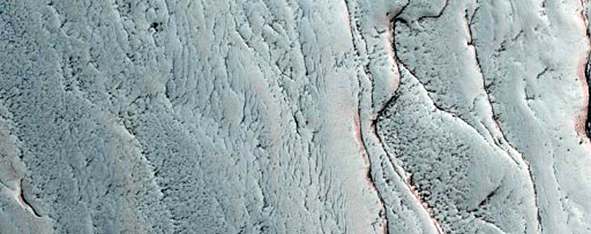 Avalanche Monitoring at Steep North Polar Scarp