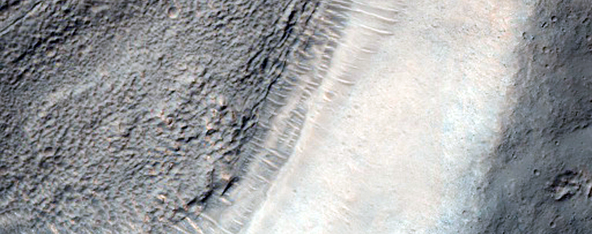 Southern Mid-Latitude Crater