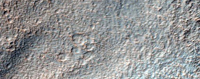 Olivine-Rich Knob in Promethei Terra
