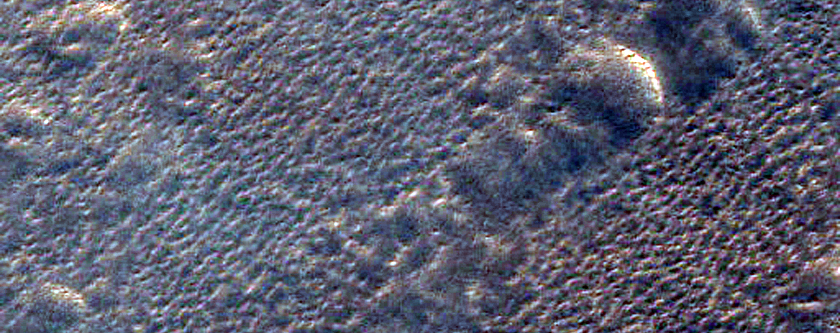 Icy Crater Monitoring