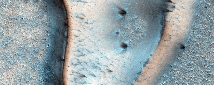 Dunes on Cement Substrate Dubbed Arrakis